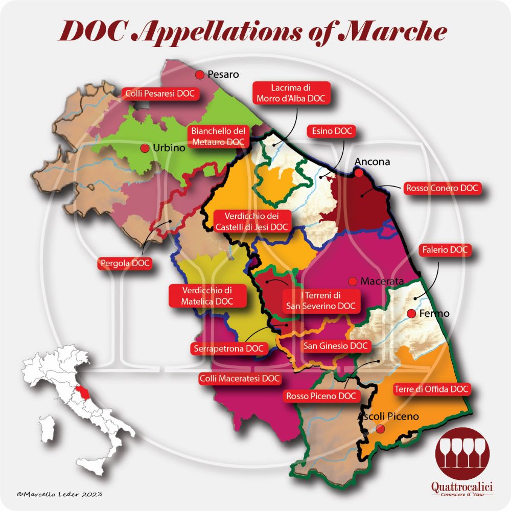 Marche's Denominations of Origin - Quattrocalici